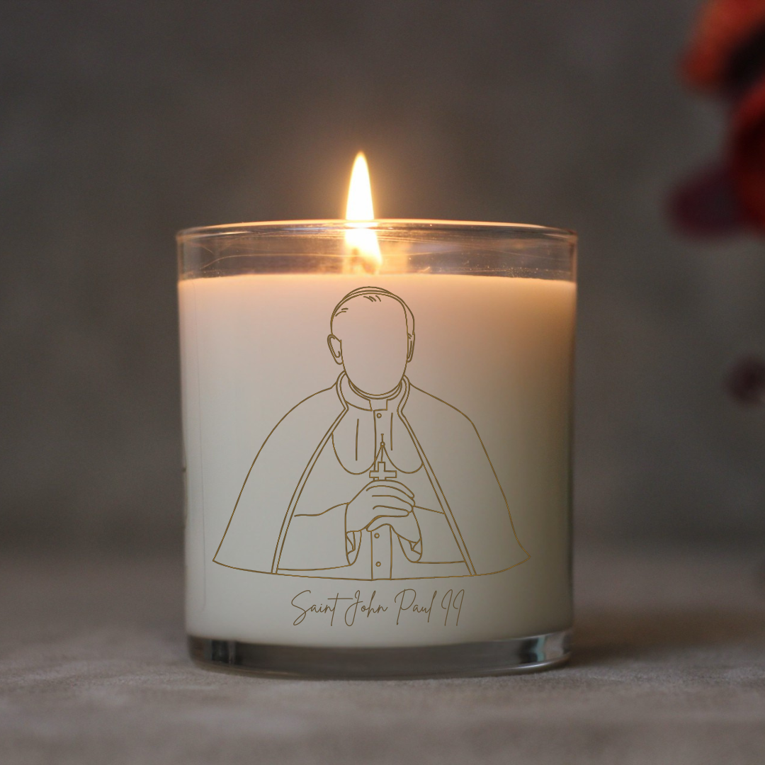 Saint John Paul II Candle