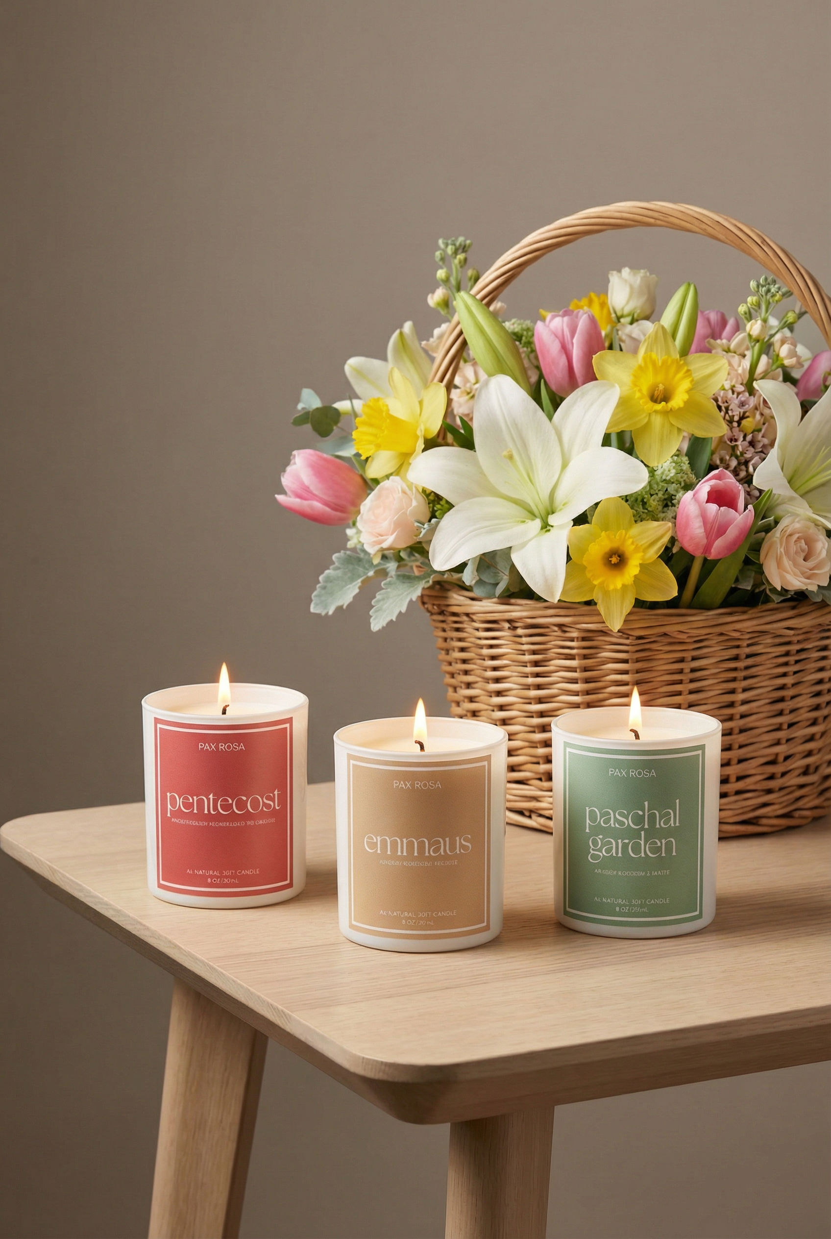 Easter Collection Candle Trio