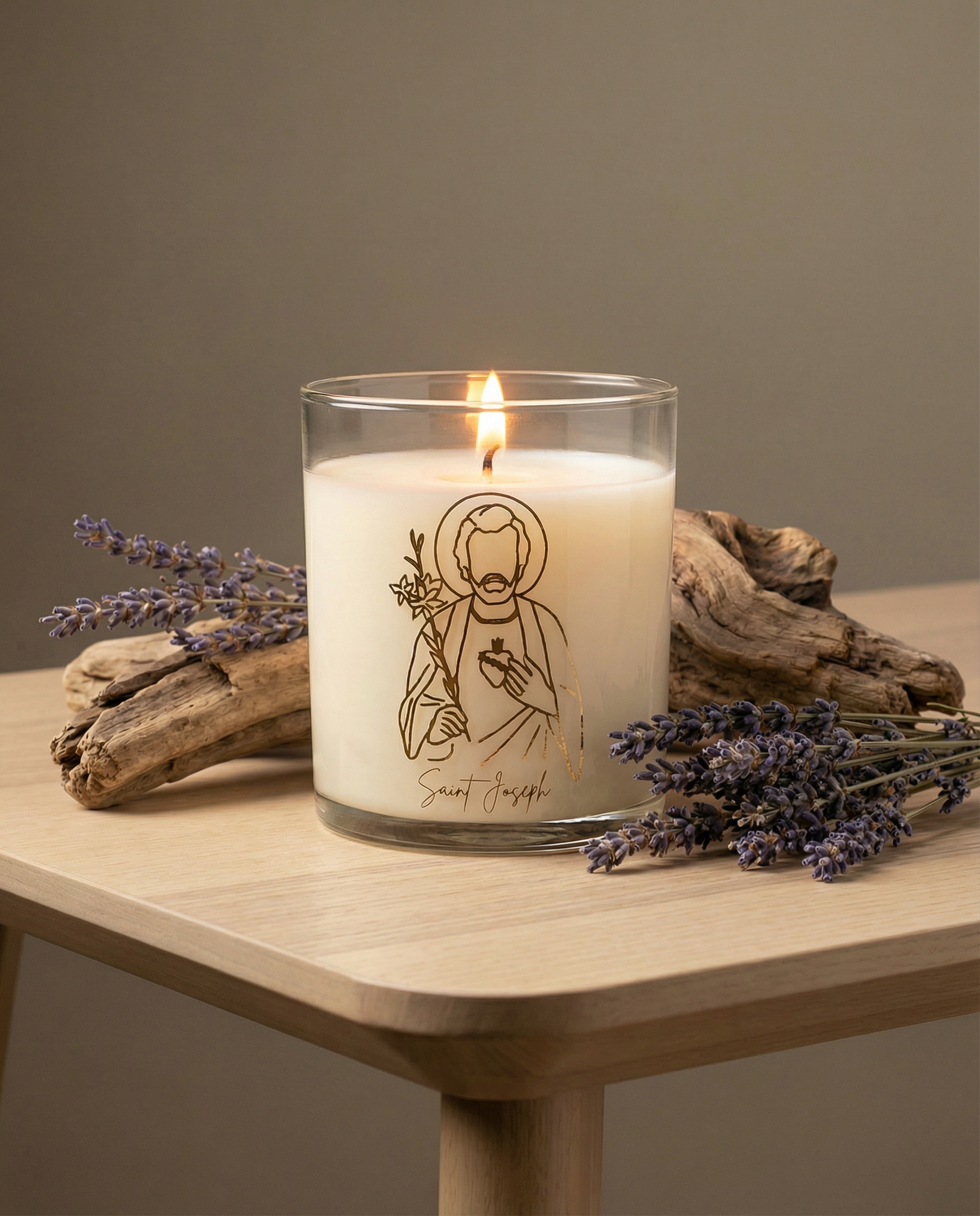 Saint Joseph Candle – Pax Rosa