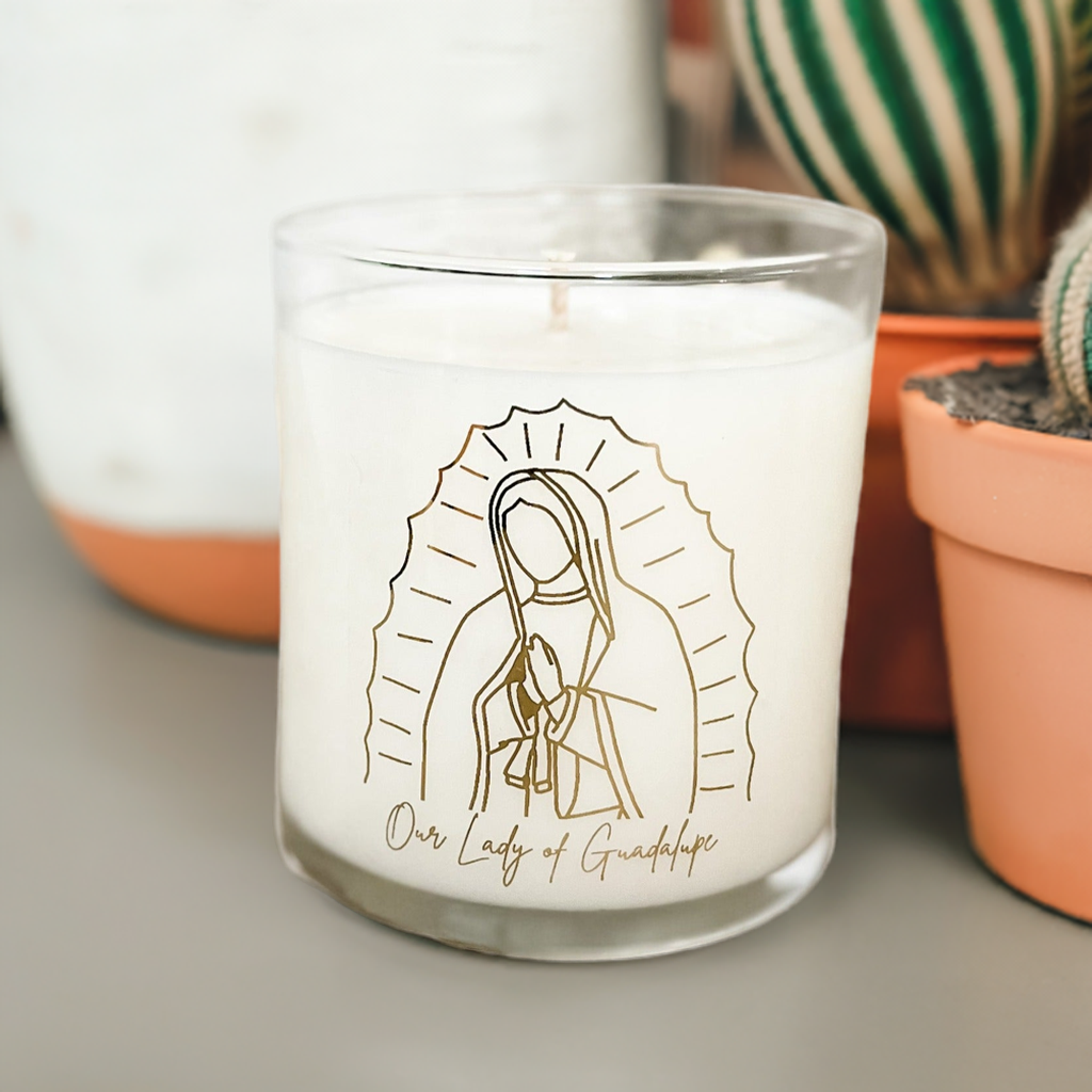 Our Lady of Guadalupe Candle