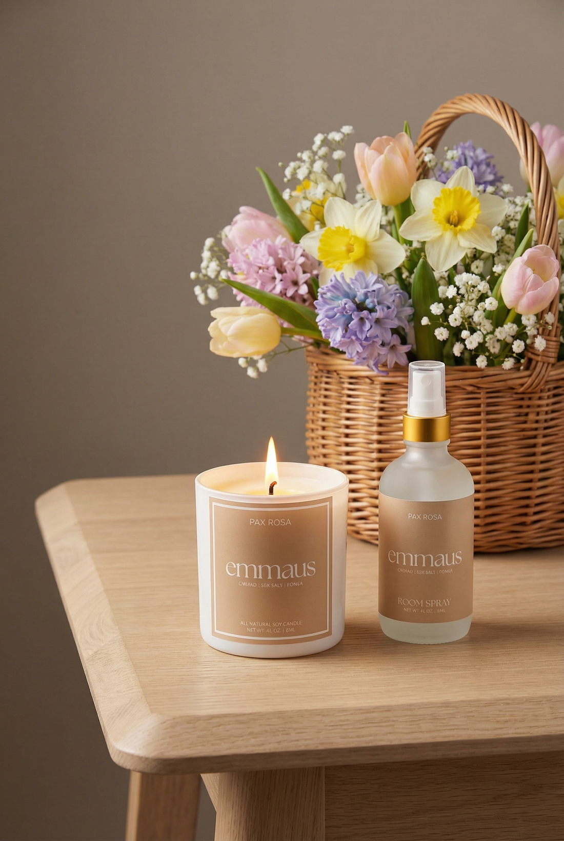 Candle + Room Spray Duo // Easter Collection