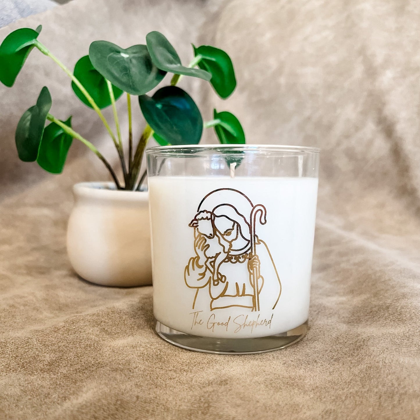 The Good Shepherd Candle