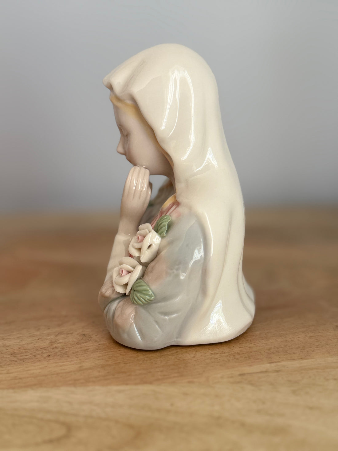 Handpainted Blessed Virgin Mary Bust