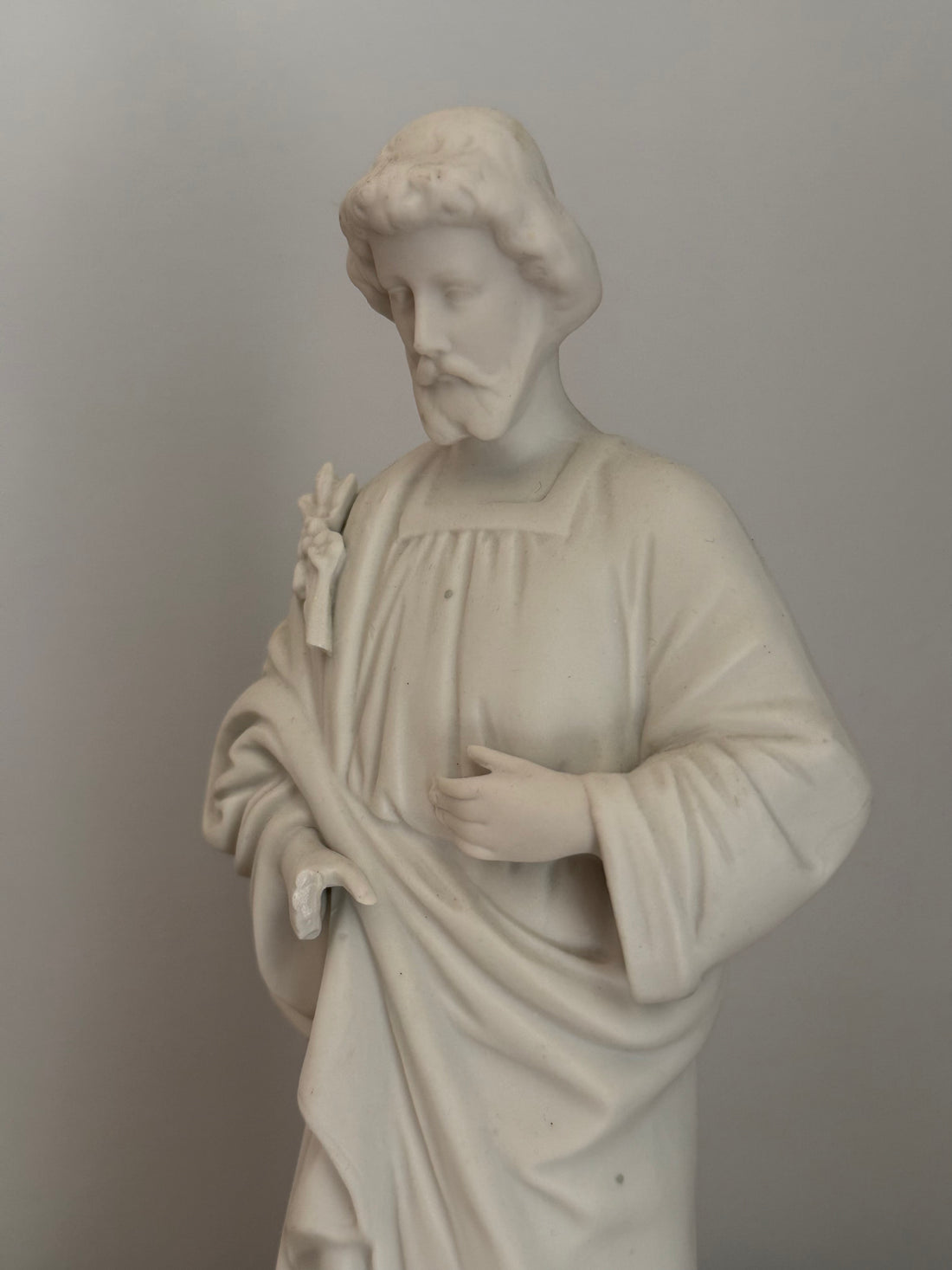 Saint Joseph Bisque Statue