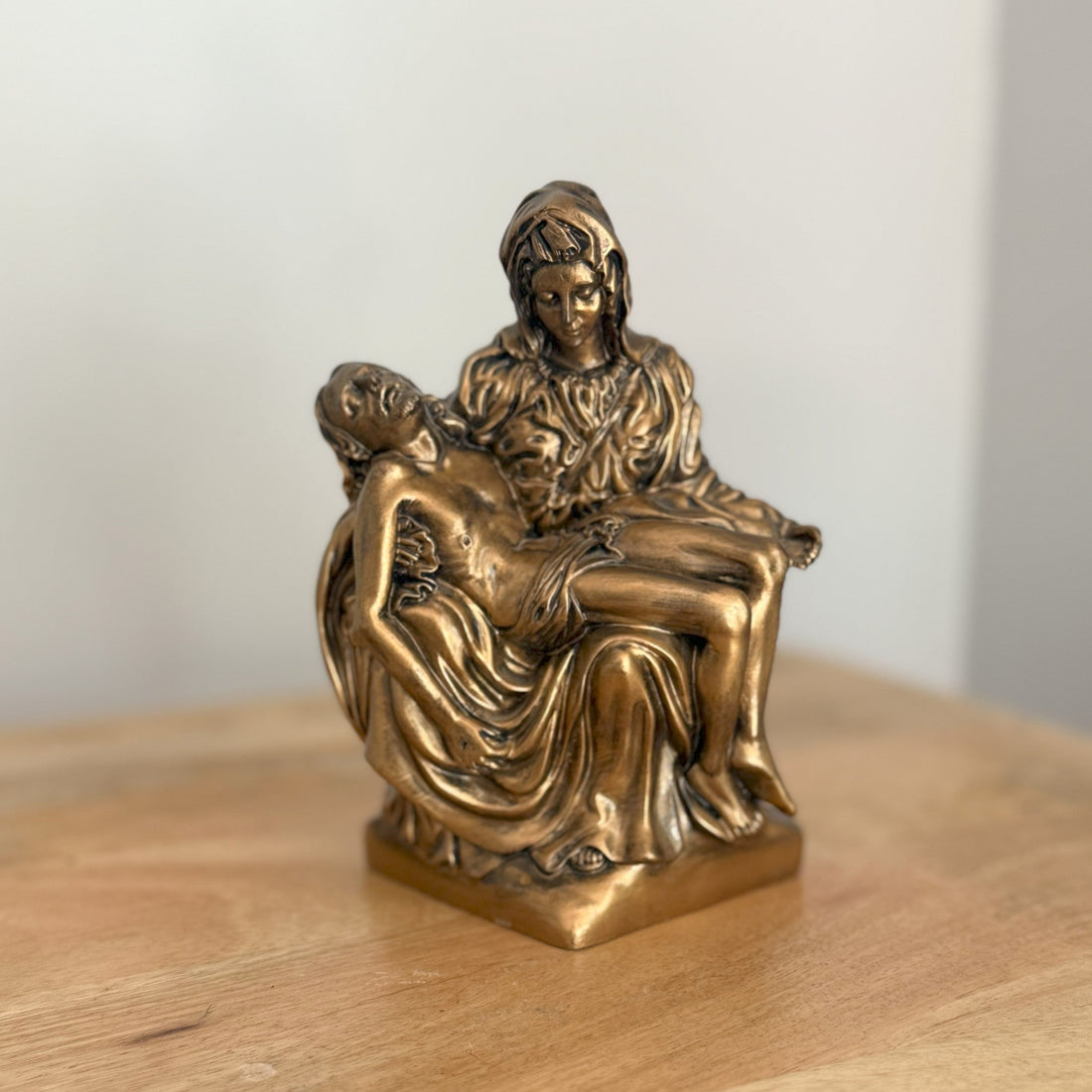 La Pieta Hand Painted Statue