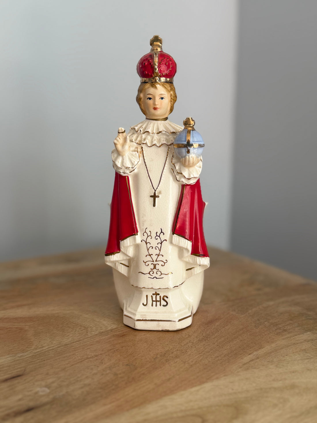 Holy Child Infant of Prague Statue Planter