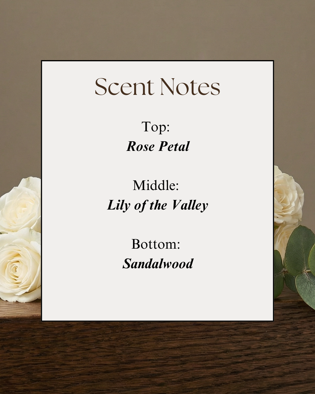 Scent Notes
