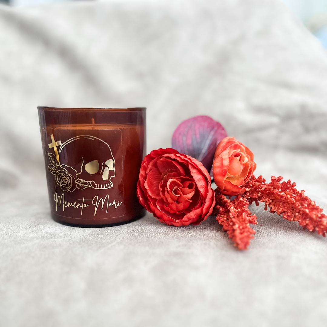 Memento Mori Candle