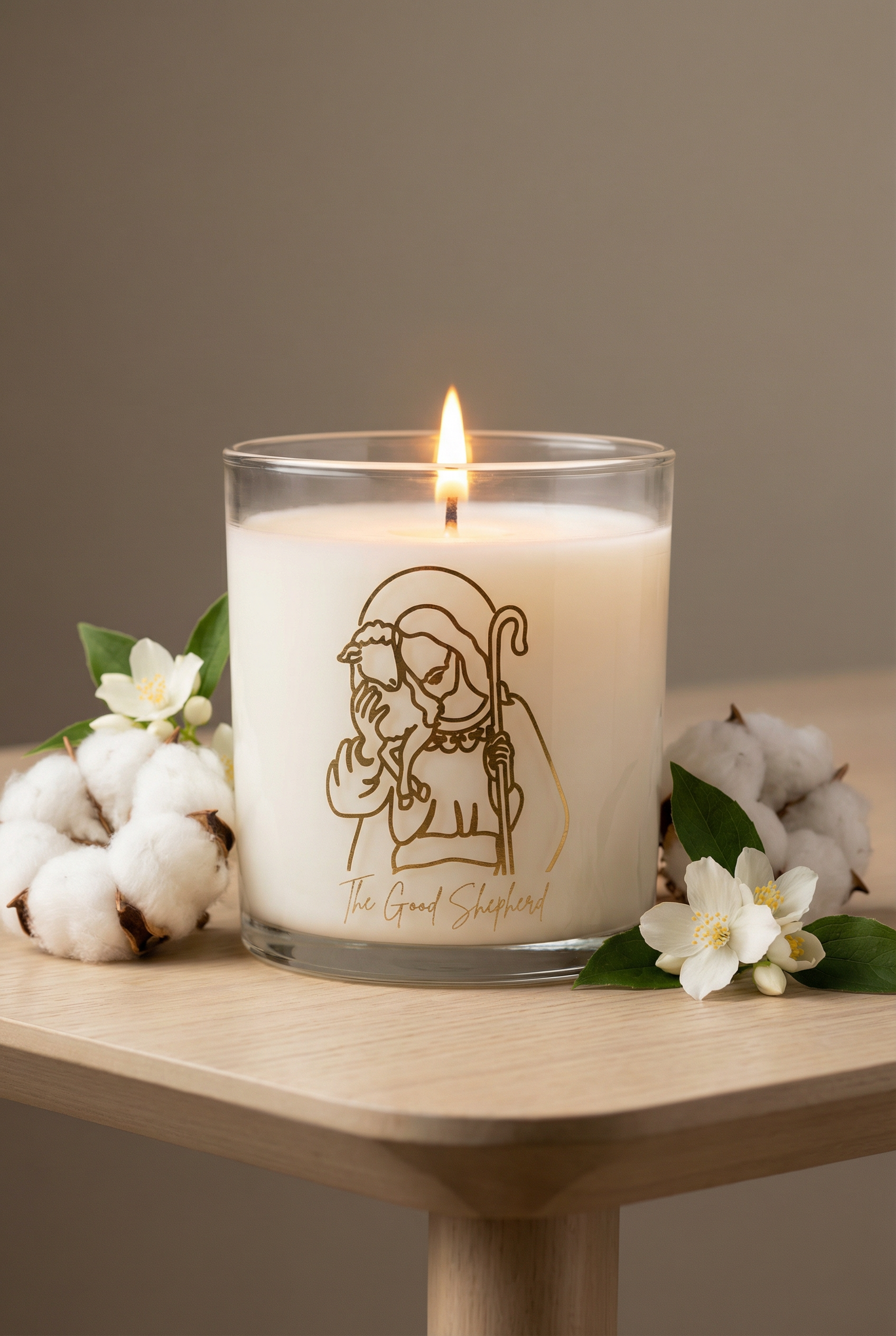 The Good Shepherd Candle