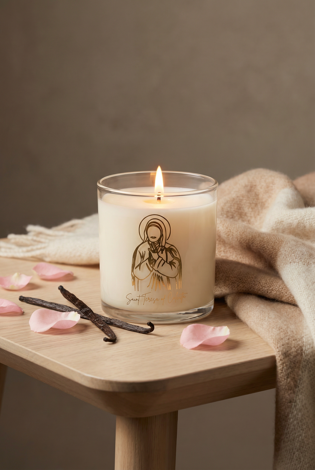 Saint Teresa of Calcutta Candle